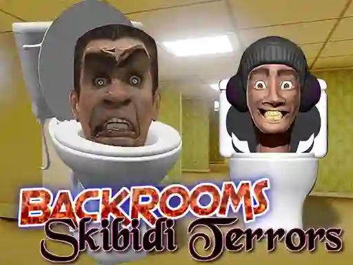 Peli Backrooms Skibidi terrors verkossa