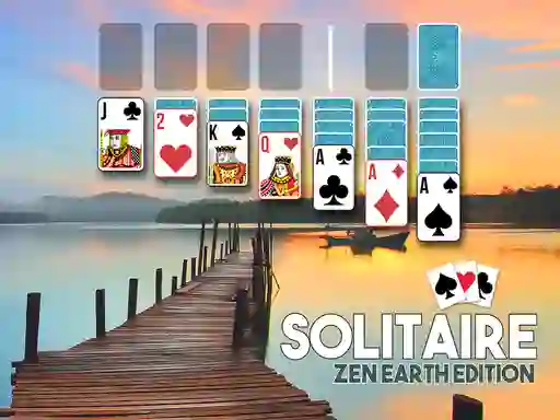 Peli Solitaire zen earth edition verkossa