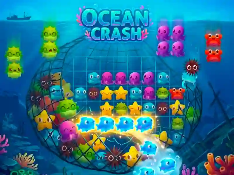 Peli Ocean crash verkossa
