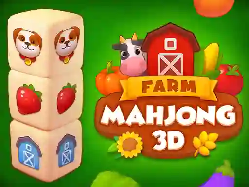 Peli Farm Mahjong 3D verkossa
