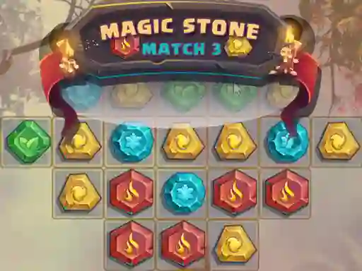 Peli Magic Stone Match 3 verkossa