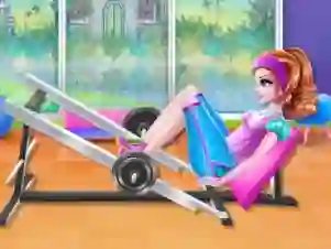 Peli Princesses: fitness against fat verkossa