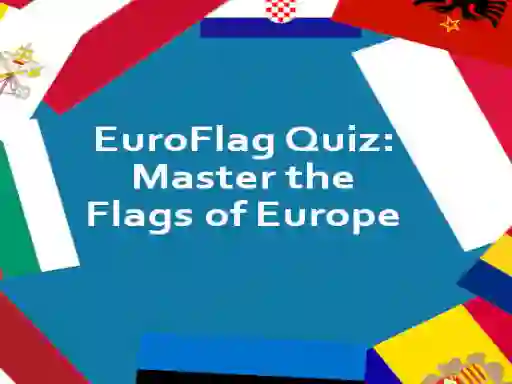Peli EuroFlag Quiz: Master the Flags of Europe verkossa