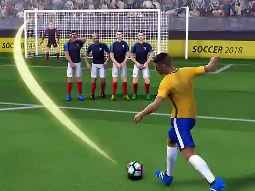 Peli FreeKick Soccer 2021 verkossa