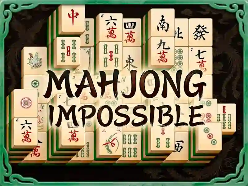 Peli Mahjong Impossible verkossa