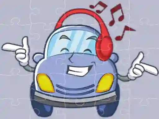 Peli Smiling Cars Jigsaw verkossa