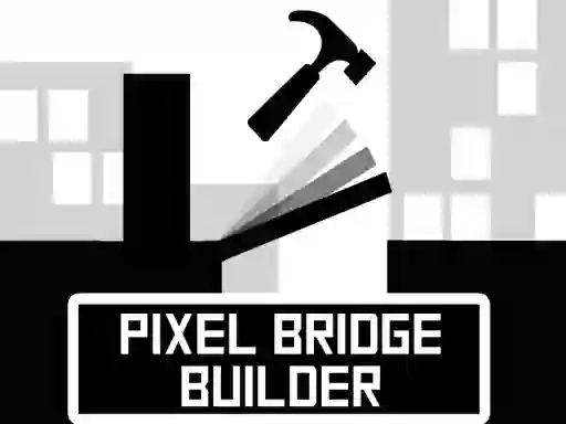 Peli Pixel bridge builder verkossa