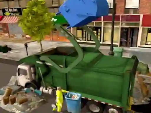 Peli Town Clean Garbage Truck verkossa