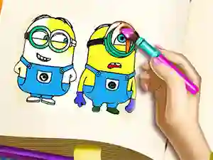 Peli Mini Coloring Book verkossa
