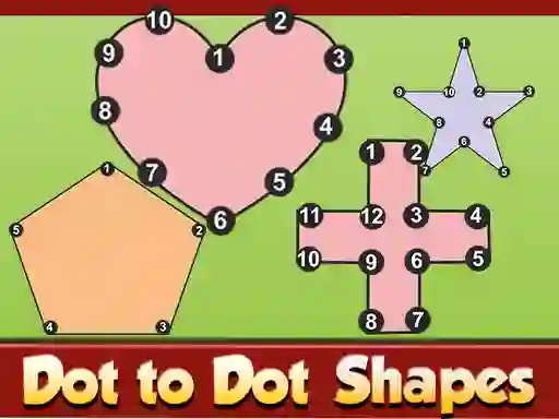 Peli Dot To Dot Shapes verkossa