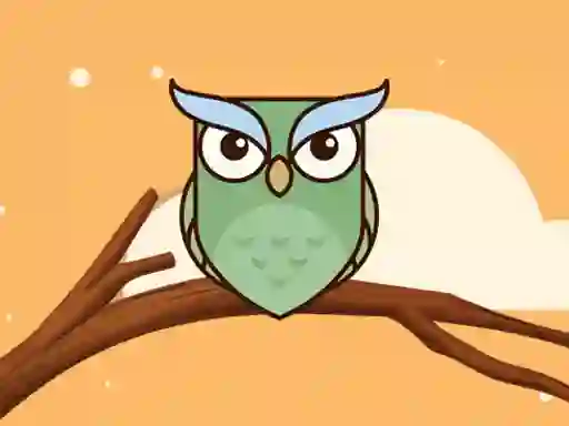 Peli Magic Owl Coloring verkossa