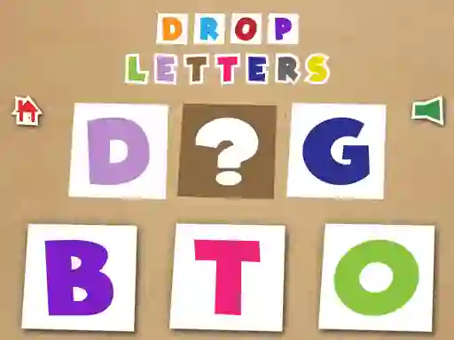 Peli Drop Letters verkossa