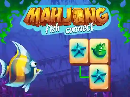 Peli Mahjong Fish Connect verkossa