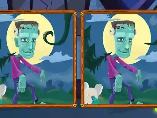 Peli Halloween Find the Differences verkossa