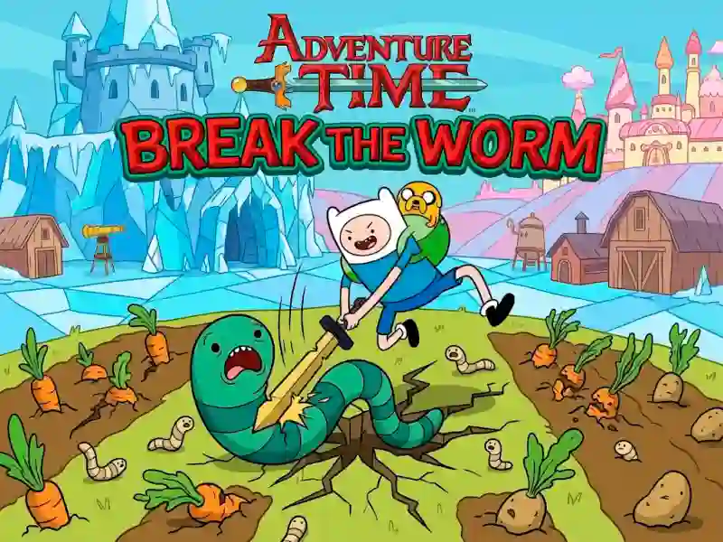 Peli Adventure Time Break the Worm verkossa