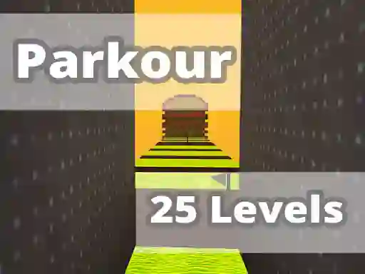 Peli Parkour 25 Levels verkossa