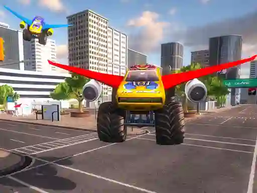 Peli Real Flying Truck Simulator 3d verkossa