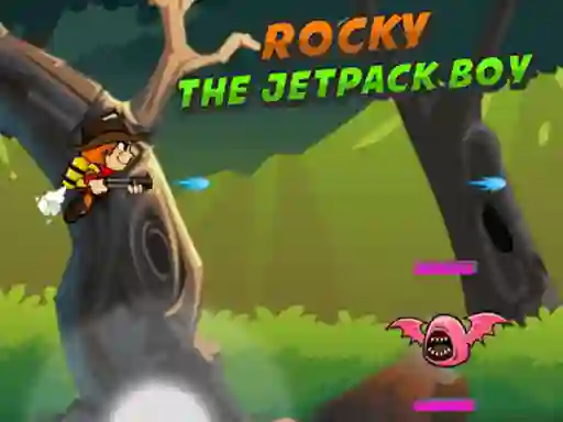 Peli Rocky The Jetpack Boy verkossa