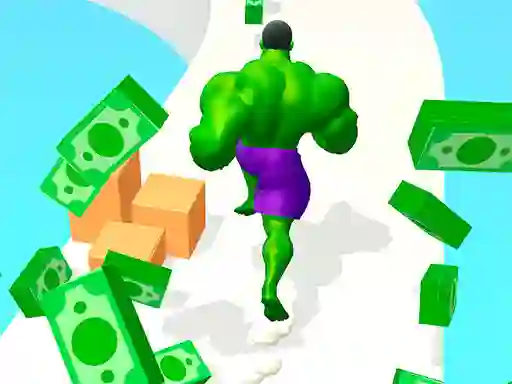 Peli Muscle Run verkossa