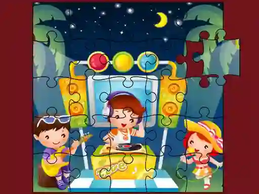 Peli Cute Little Kids Jigsaw verkossa