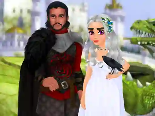 Peli Dragon Queen Wedding Dress verkossa