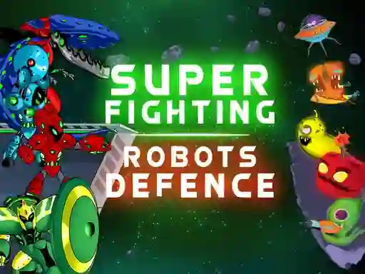 Peli Super Fighting Robots Defense verkossa