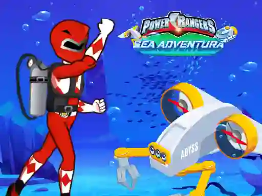 Peli Power rangers Sea adventura verkossa