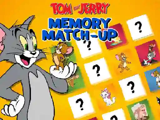 Peli Tom and Jerry Memory Match Up verkossa