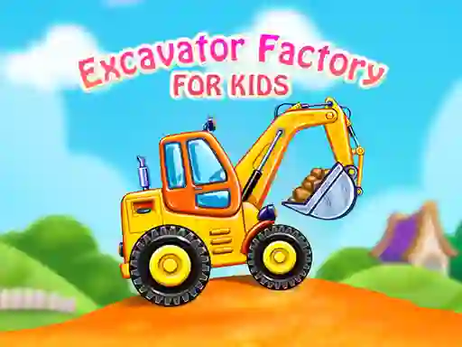 Peli Excavator Factory For Kids verkossa