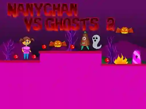 Peli Nanychan vs Ghosts 2 verkossa