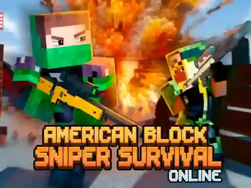 Peli American Block Sniper Survival Online verkossa