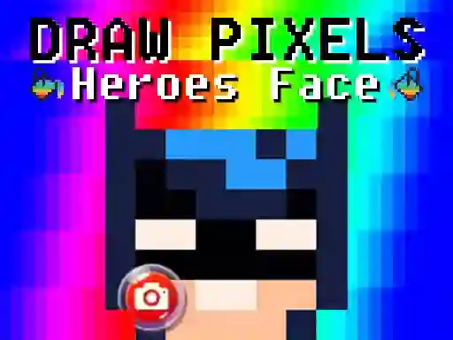 Peli Draw Pixels Heroes Face verkossa