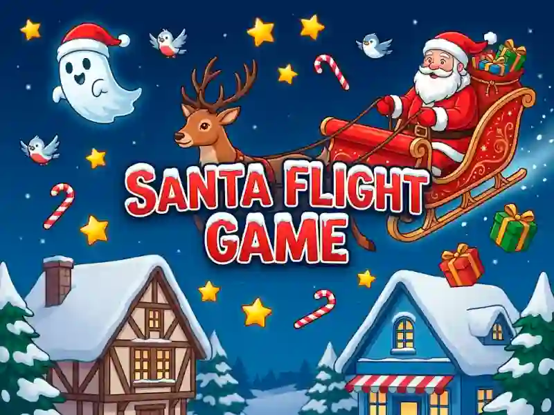 Peli Santa Flight Game verkossa