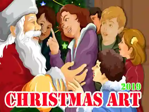 Peli Christmas Art 2019 verkossa