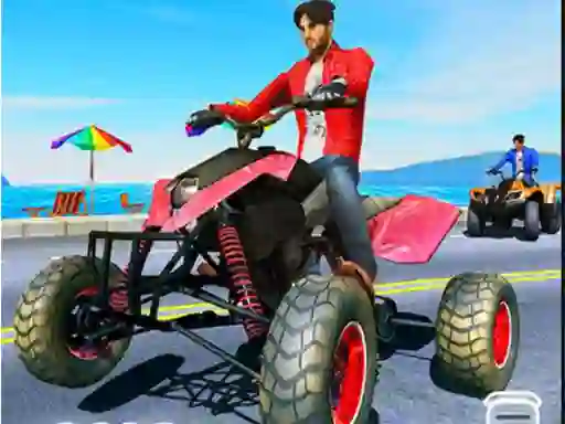 Peli Quad Bike Traffic Racing Mania verkossa