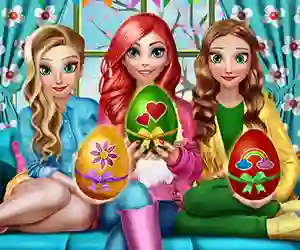 Peli Princesses Easter Fun verkossa