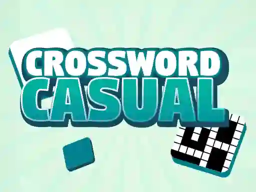 Peli Casual Crossword verkossa