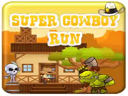 Peli Super Cowboy Run verkossa