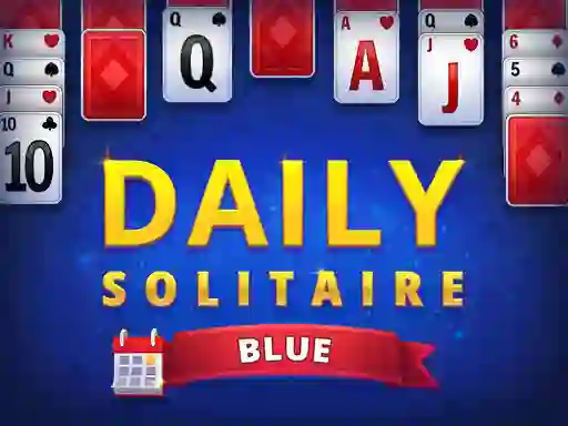 Peli Daily Solitaire Blue verkossa