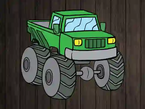Peli Monster Truck Jigsaw verkossa