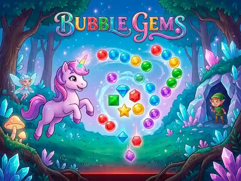 Peli Bubble Gems verkossa