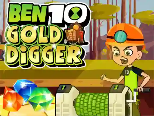 Peli Ben 10 Gold Digger verkossa