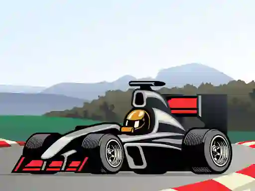 Peli Super Race Cars Coloring verkossa