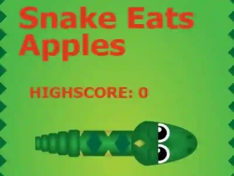 Peli Snake Eats Apples verkossa