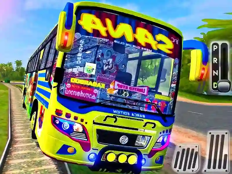 Peli Indian Uphill Bus Simulator verkossa