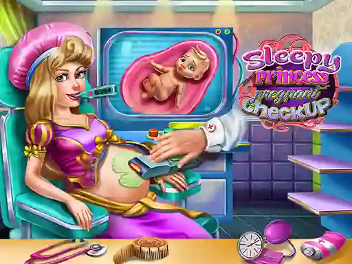 Peli Sleepy Princess Pregnant Check Up verkossa