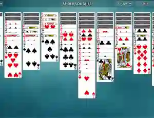 Peli Spider Solitaire verkossa