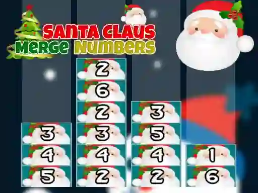 Peli Santa Claus Merge Numbers verkossa