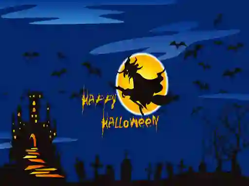Peli Halloween Spot Difference verkossa