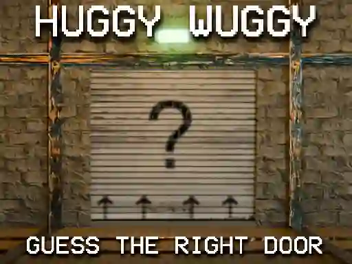 Peli Huggy Wuggy Guess the right door verkossa